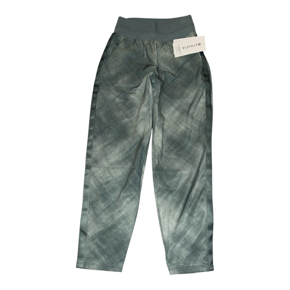 NWT ATHLETA Nolita Slim Tapered Print Crop Jogger Sz 0 - Picture 4 of 16